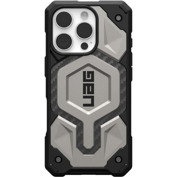Чохол UAG для Apple iPhone 16 Pro Monarch Pro Magsafe, Titanium 114456113636