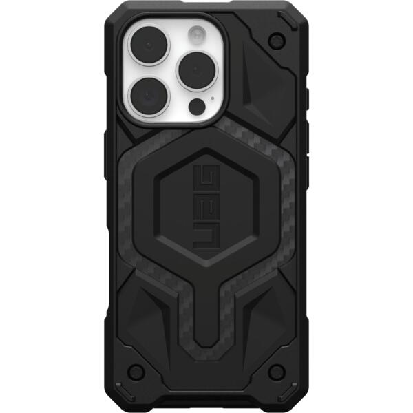 Чохол UAG для Apple iPhone 16 Pro Monarch, Carbon Fiber (114460114242)