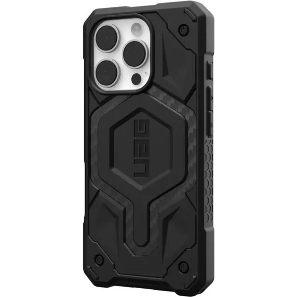 Чохол UAG для Apple iPhone 16 Pro Monarch, Carbon Fiber (114460114242)