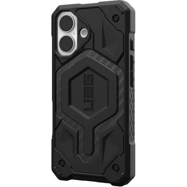 Чохол UAG для Apple iPhone 16 Monarch, Carbon Fiber 114462114242