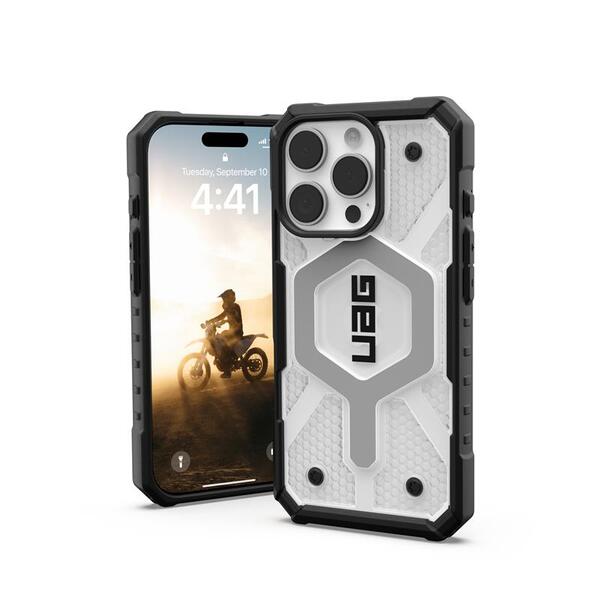 Чохол UAG для Apple iPhone 16 Pro Pathfinder Clear Magsafe, Ice (114464114343)