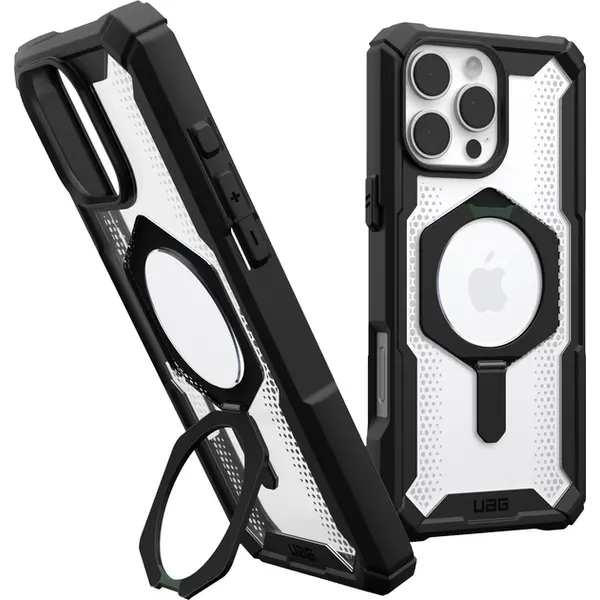 Чохол UAG для Apple iPhone 16 Pro Plasma XTE MagSafe, Black/Clear (11447411404G)