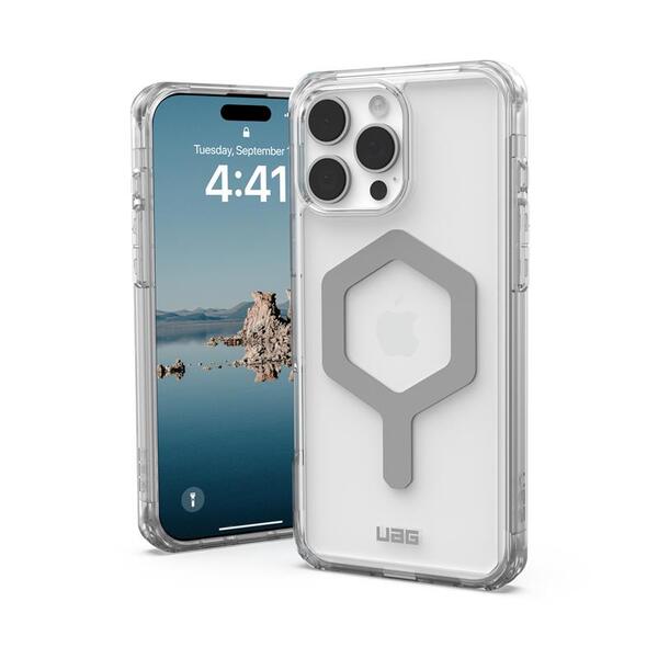 Чохол UAG для Apple iPhone 16 Pro Max Plyo Magsafe, Ice/Silver 114481114333