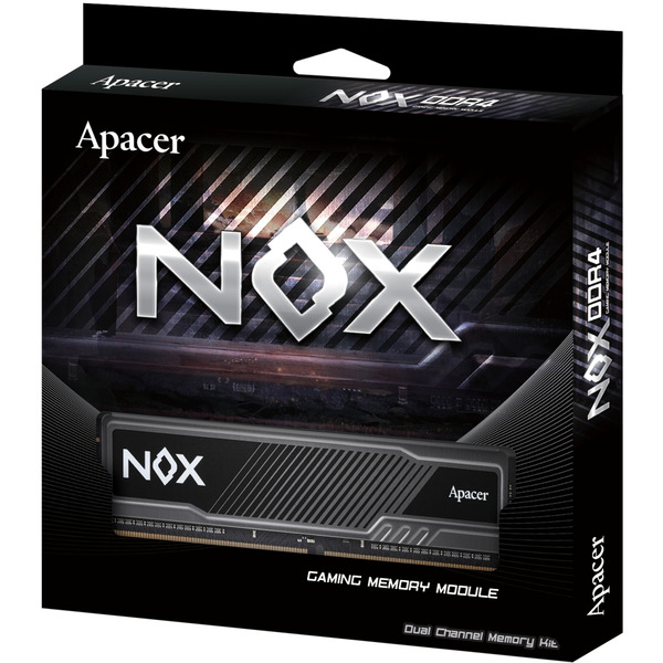 Модуль памяти DDR4 8GB/3200 Apacer NOX (AH4U08G32C28YMBAA-1)