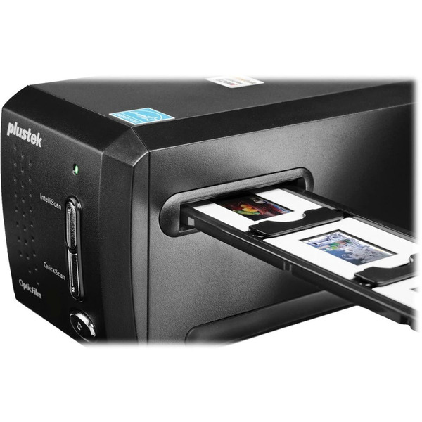 Сканер Plustek OpticFilm 8200i Ai (7200dpi,48bit,LED,Ai Studio 8,плівковий слайд-сканер,чорний)