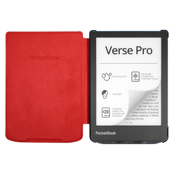 Чохол-книжка PocketBook Shell Cover для PocketBook 6" PB629/634 Red (H-S-634-R-WW)