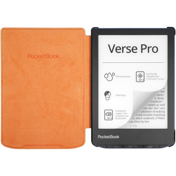 Чохол-книжка PocketBook Shell Cover для PocketBook 6" PB629/634 Orange (H-S-634-O-WW)