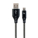 Кабель Cablexpert USB - USB Type-C (M/M), премиум, 1 м, черный (CC-USB2B-AMCM-1M-BW)