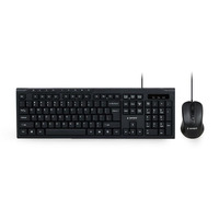 Комплект (клавиатура, мышь) Gembird KBS-UM-03-UA Black