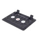 Охлаждающая подставка для ноутбука Gembird NBS-2F15-01 Black 15,6"