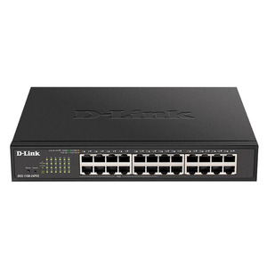 Коммутатор D-Link DGS-1100-24PV2 24xGE (1-12 PoE) EasySmart