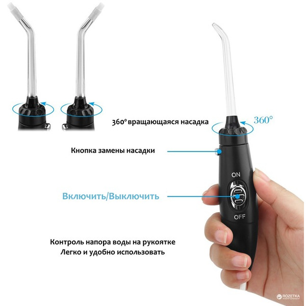 Іригатор Pecham Professional Black 6902018567809