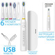 Электрическая зубная щетка Pecham Travel PC-081 White
