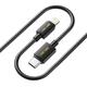 Кабель Luxe Cube USB - Lightning (M/M), 3А, 2 м, черный (8886888698445)
