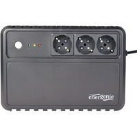 ИБП EnerGenie EG-UPS-3SDT600-01 600VA, Line Int., AVR, 3xSchuko