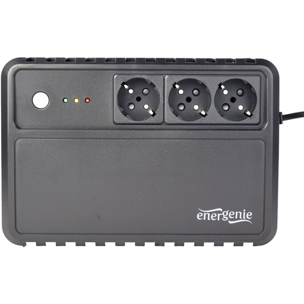 ИБП EnerGenie EG-UPS-3SDT600-01 600VA, Line Int., AVR, 3xSchuko
