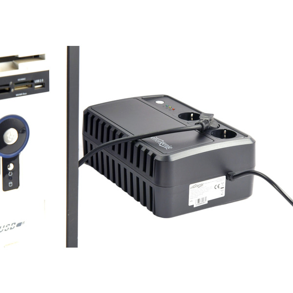 ИБП EnerGenie EG-UPS-3SDT800-01 800VA, Line Int., AVR, 3xSchuko
