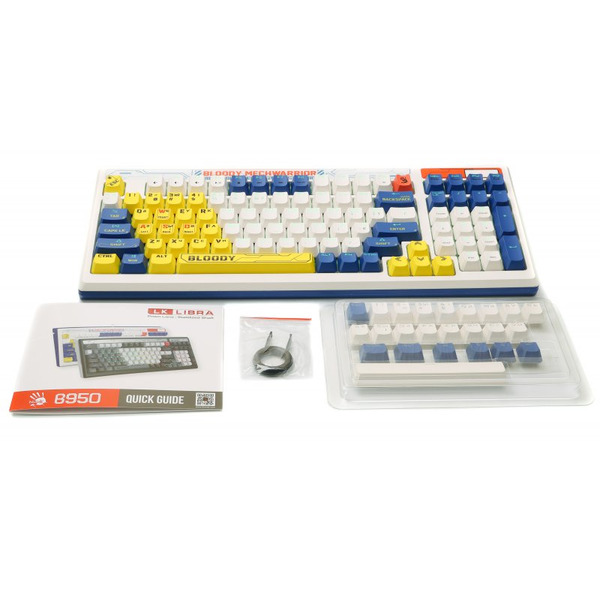 Клавіатура A4Tech B950 RGB (Warrior Blue)