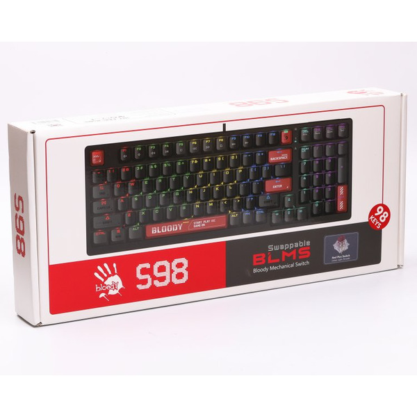 Клавіатура A4Tech S98 (Bloody Red)