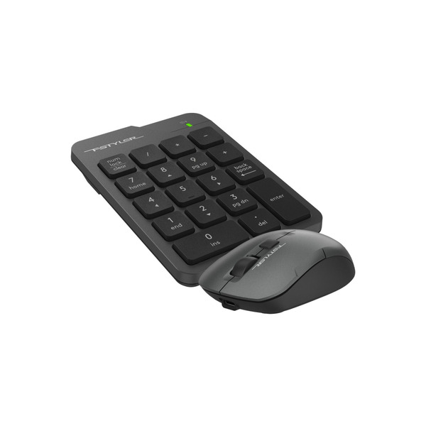 Комплект (клавиатура цифровая, мышь) беспроводной Fstyler FG1600C Air2 Grey