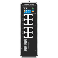 Комутатор 8 портів керований Ruijie Reyee RG-NIS2100-8GT2SFP-HP PoE++