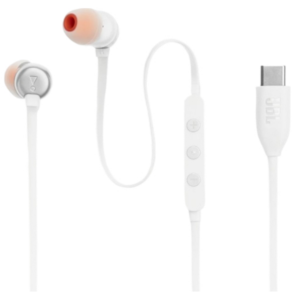 Навушники JBL TUNE 310C USB-C White (JBLT310CWHT)