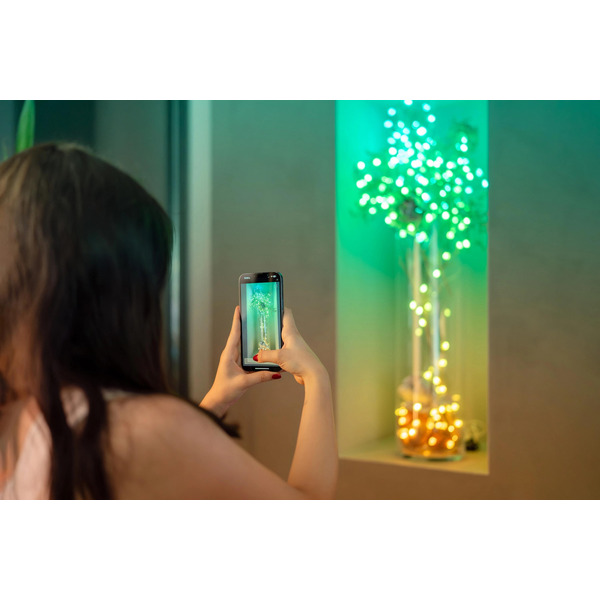 Гірлянда Smart LED Twinkly Candies Pearl RGB 100 IP20 6м USB-C кабель прозорий без БЖ
