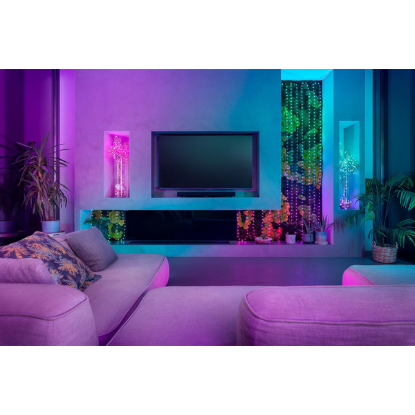 Гірлянда Smart LED Twinkly Candies Pearl RGB 100 IP20 6м USB-C кабель прозорий без БЖ