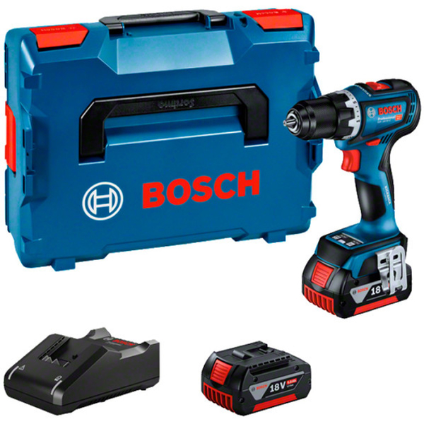 Шуруповерт ударний акумуляторний Bosch GSR 18V-90 C 18В 2х5Аг (0.601.9K6.006)