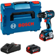 Шуруповерт ударний акумуляторний Bosch GSR 18V-90 C 18В 2х5Аг (0.601.9K6.006)