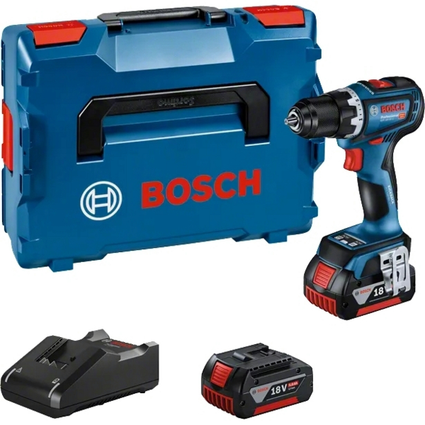 Шуруповерт ударний акумуляторний Bosch GSR 18V-90 C 18В 2х5Аг (0.601.9K6.006)