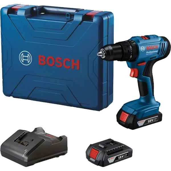 Шурупокрут-дриль акумуляторний Bosch GSB 183-LI 18В 2х2А·год (0.601.9K9.100)