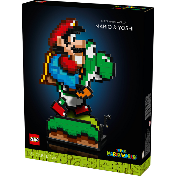 Конструктор LEGO 71438 Super Mario World: Маріо і Йоші