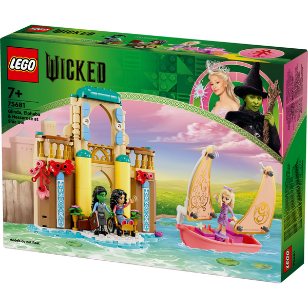 Конструктор LEGO 75681 Wicked Глинда, Эльфаба и Несароза в Университете Шиз