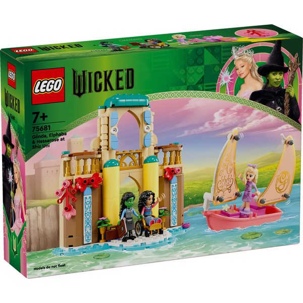 Конструктор LEGO 75681 Wicked Глинда, Эльфаба и Несароза в Университете Шиз
