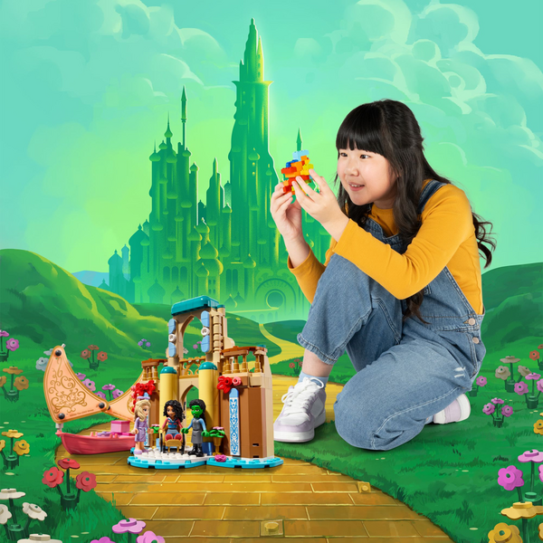 Конструктор LEGO 75681 Wicked Глинда, Эльфаба и Несароза в Университете Шиз