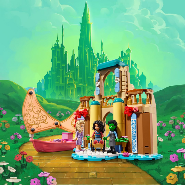 Конструктор LEGO 75681 Wicked Глинда, Эльфаба и Несароза в Университете Шиз