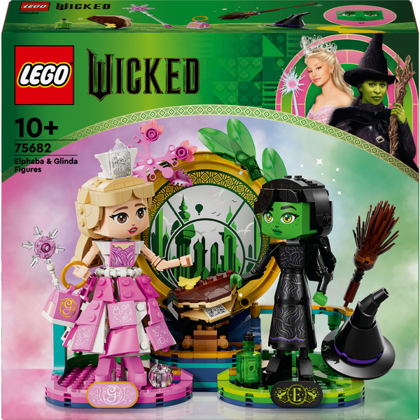 Конструктор LEGO 75682 Wicked Фігурки Ельфаби й Ґлінди
