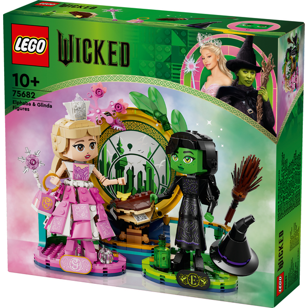Конструктор LEGO 75682 Wicked Фігурки Ельфаби й Ґлінди