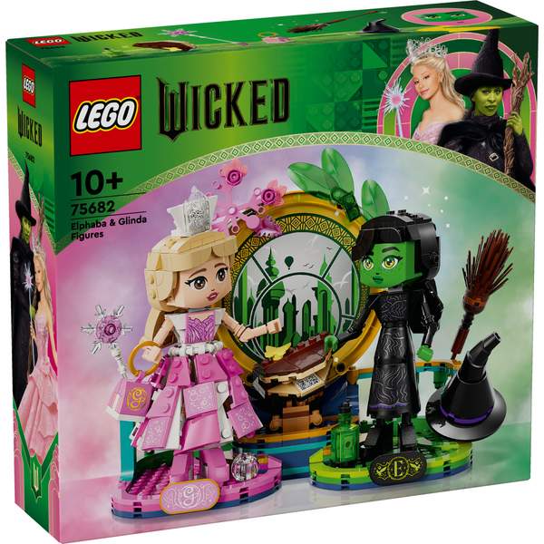 Конструктор LEGO 75682 Wicked Фігурки Ельфаби й Ґлінди