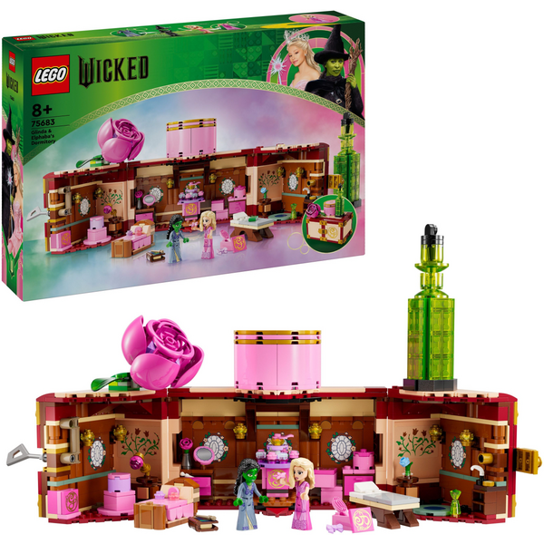 Конструктор LEGO 75683 Wicked Кімната Ґлінди й Ельфаби