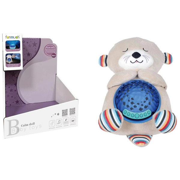 Игрушка FUNMUCH Выдра с проектором вращающегося океана и музыкой