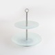 Блюдо Viva S3020SS/M2-Silver Silver Base 20x25 см