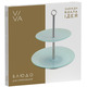 Блюдо Viva S3020SS/M2-Silver Silver Base 20x25 см