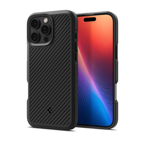 Чохол Spigen для iPhone 16 Pro Max, Core Armor, Matte Black ACS08023