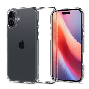 Чохол Spigen для iPhone 16 Plus, Ultra Hybrid, Crystal Clear ACS08069