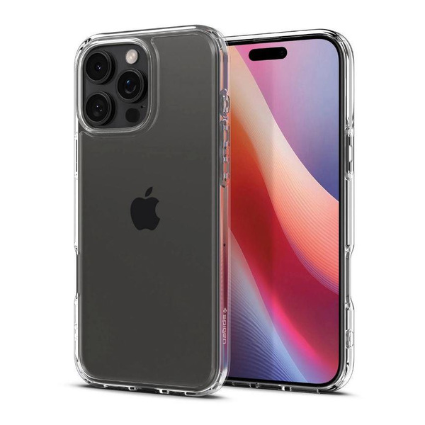 Чохол Spigen для iPhone 16 Pro, Ultra Hybrid, Crystal Clear ACS08121