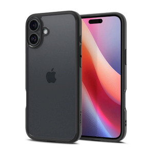 Чохол Spigen для iPhone 16, Ultra Hybrid, Matte Black ACS08201