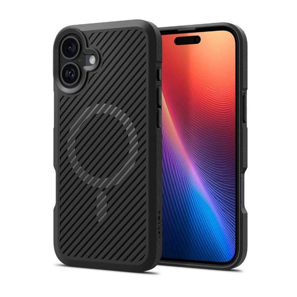 Чохол Spigen для iPhone 16, Core Armor MagFit, Matte Black ACS08221