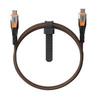 Кабель UAG Type-C - Type-C Data/Charge 0.75м 240Вт Rugged Double Braided Nylon (9B4415114097)